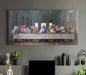 Jesus Christ The Last Supper Leonardo da Vinci Reproduction Paper Poster or Canvas Print Framed Wall Art
