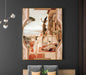 Gustav Klimt "Ancient Greek Theater in Taormina" Paper Poster or Canvas Print Framed Wall Art
