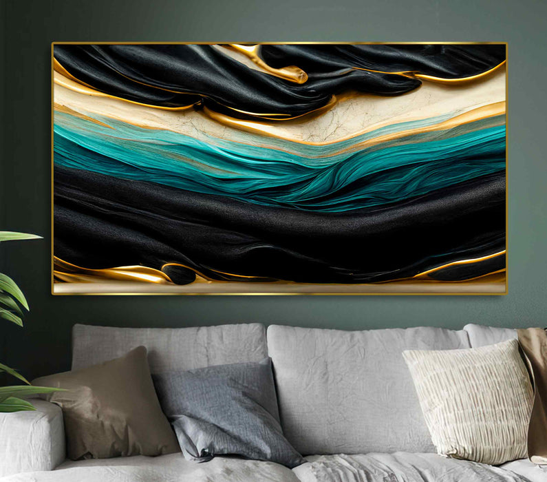 Abstract Painting Minimalism Poster or Canvas Print Framed Wall Art