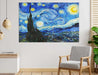 Van Gogh Starry Sky Retro Art Poster or Canvas Print Framed Wall Art