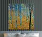 Klimt Beech Trees Paper Poster or Canvas Print Framed Wall Art
