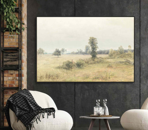 Trees in the Field Poster or Canvas Print Wall Art