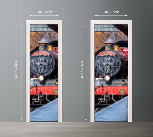 The Magic Train Door Sticker