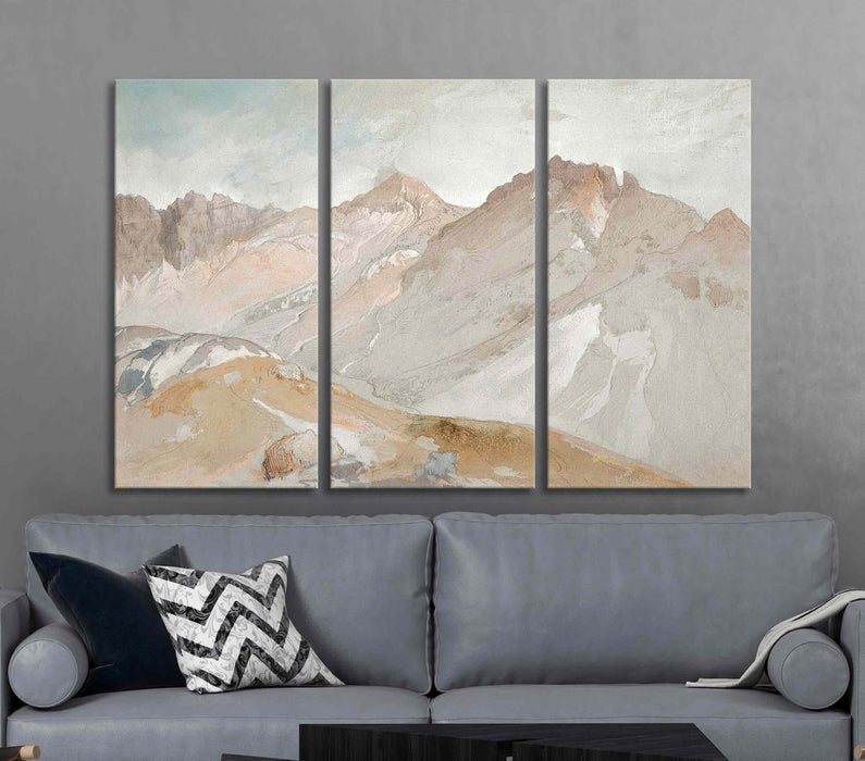 Mountains at Dawn Mountain Landscape Poster or Canvas Print Wall Art