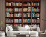 Bookshelves on Self-Adhesive Fabric or Non-Woven Wallpaper