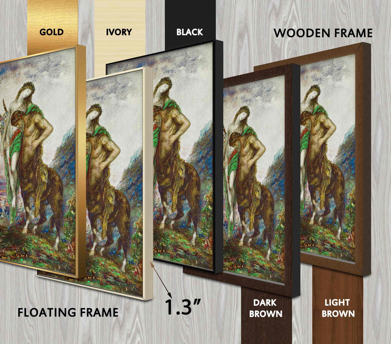Kentavr Gustave Moreau Paper Poster or Canvas Print Framed Wall Art