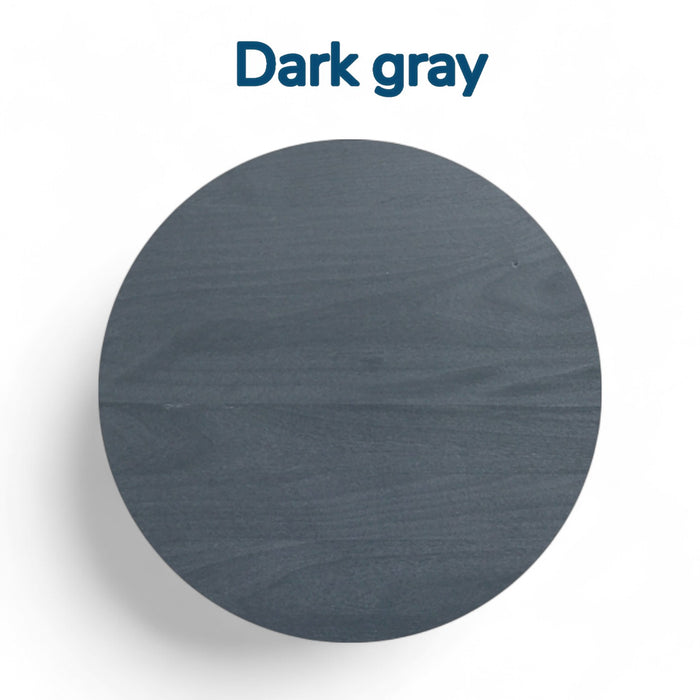 Thin folding wooden step ladder